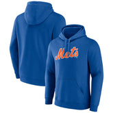 New York Mets Official Wordmark Pullover Hoodie | MLB On Sale