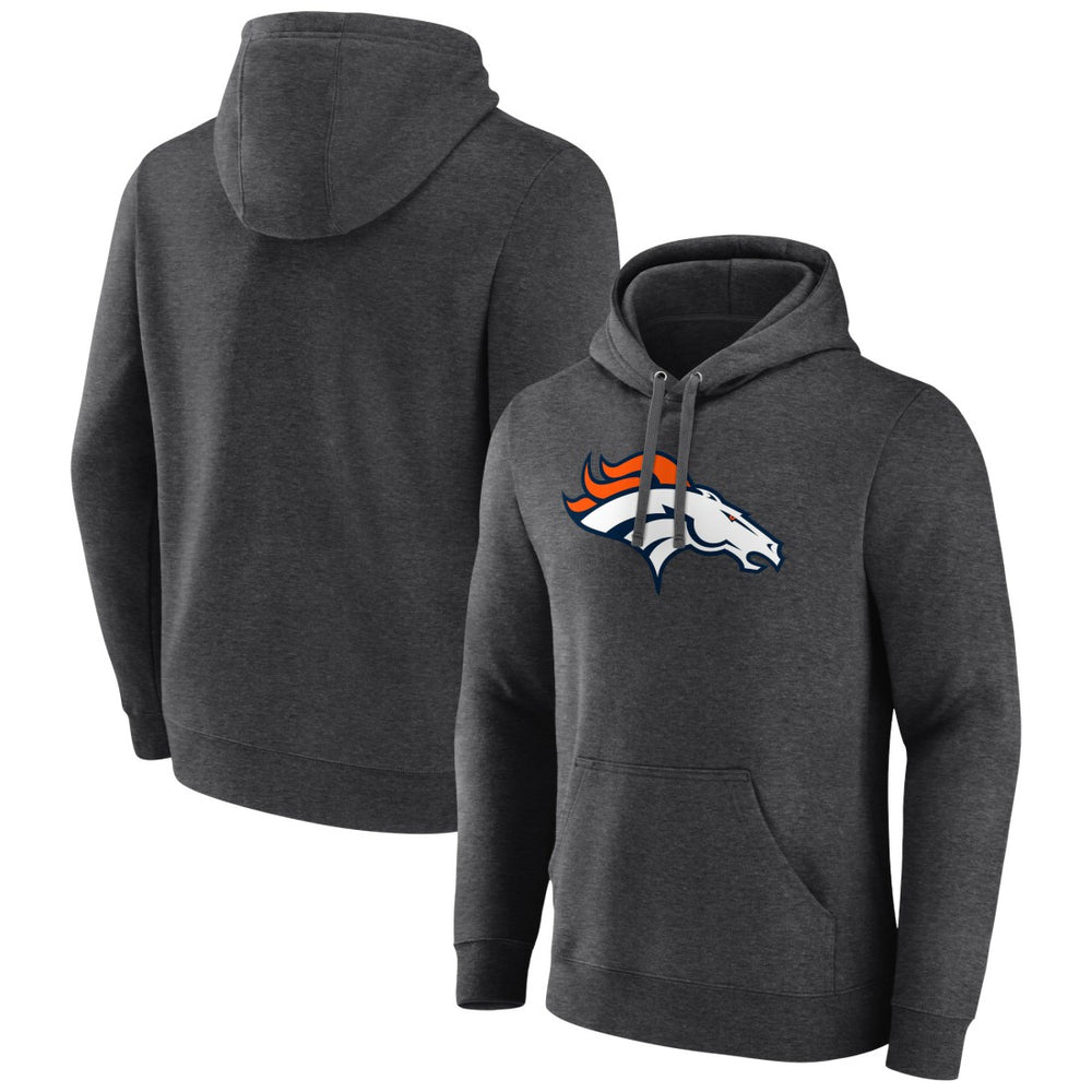 Denver Broncos Primary Team Logo Fitted Pullover Hoodie