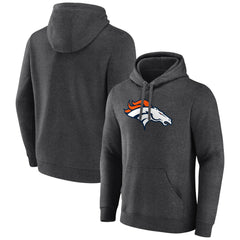 Denver Broncos Primary Team Logo Fitted Pullover Hoodie
