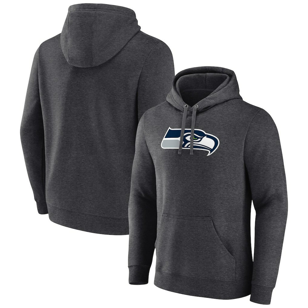 Seattle Seahawks Primary Team Logo Fitted Pullover Hoodie