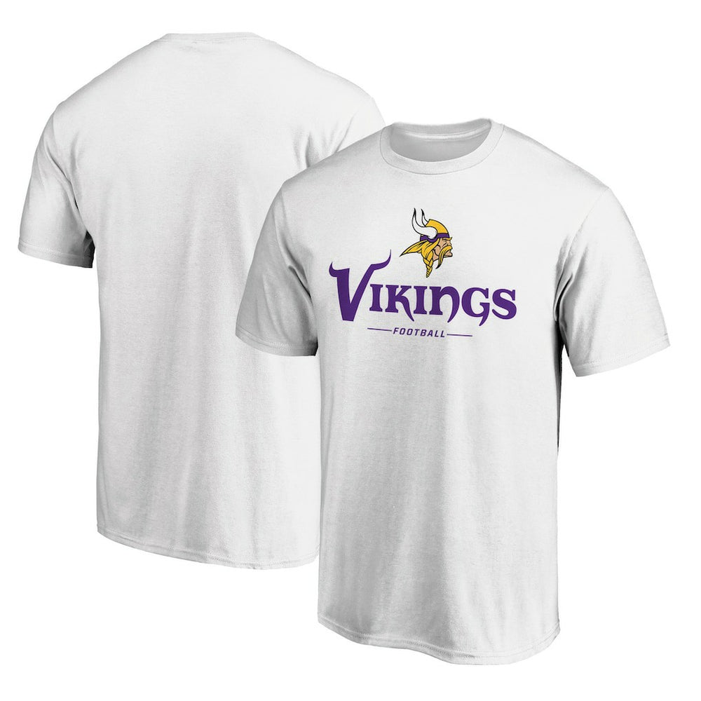 Minnesota Vikings Logo Team Lockup T-Shirt