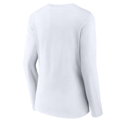 Green Bay Packers Women's Logo Team Lockup Long Sleeve V-Neck T-Shirt