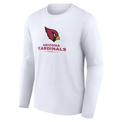 Arizona Cardinals Logo Team Lockup Long Sleeve T-Shirt