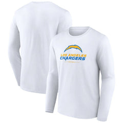 Los Angeles Chargers Logo Team Lockup Long Sleeve T-Shirt