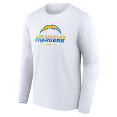 Los Angeles Chargers Logo Team Lockup Long Sleeve T-Shirt