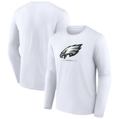 Philadelphia Eagles Logo Team Lockup Long Sleeve T-Shirt