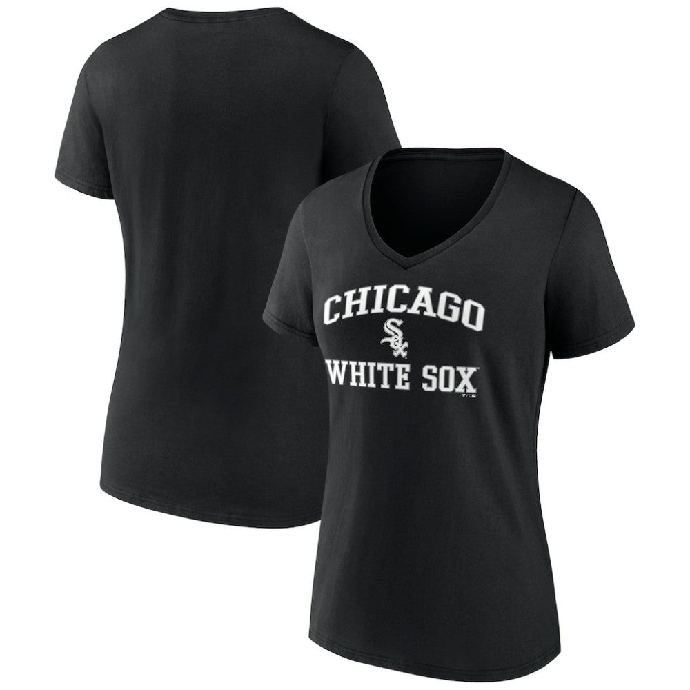 Chicago White Sox Women's Heart and Soul V-Neck T-Shirt | MLB Sale