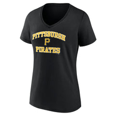 Pittsburgh Pirates Women's Heart and Soul V-Neck T-Shirt | MLB US