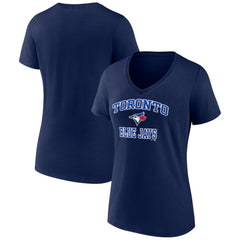 Toronto Blue Jays Women's Heart and Soul V-Neck T-Shirt | MLB Near me