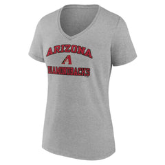 Arizona Diamondbacks Women's Heart and Soul V-Neck T-Shirt | MLB US