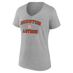 Houston Astros Women's Heart and Soul V-Neck T-Shirt | MLB On Sale