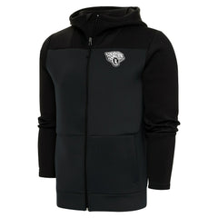 Jacksonville Jaguars Antigua Metallic Logo Protect Full-Zip Hoodie