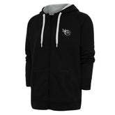 Tennessee Titans Antigua Metallic Logo Victory Full-Zip Hoodie
