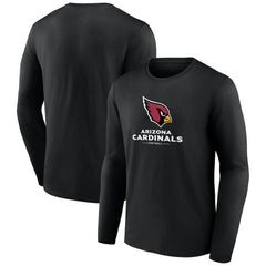 Arizona Cardinals Logo Team Lockup Long Sleeve T-Shirt