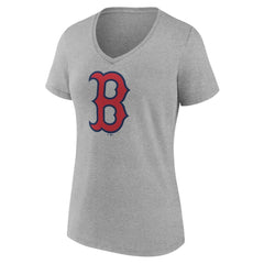 Boston Red Sox Women's Official Logo V-Neck T-Shirt | MLB US