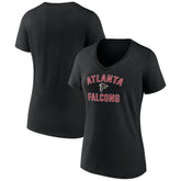 Atlanta Falcons Women's Victory Arch Team V-Neck T-Shirt