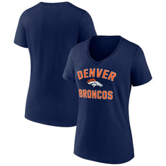 Denver Broncos Women's Victory Arch Team V-Neck T-Shirt