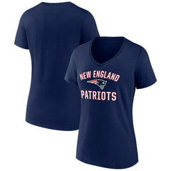 New England Patriots Women's Victory Arch Team V-Neck T-Shirt