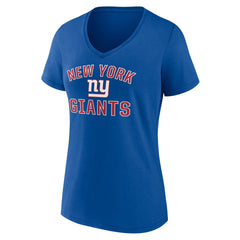 New York Giants Women's Victory Arch Team V-Neck T-Shirt