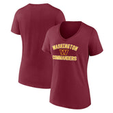 Washington Commanders Women's Victory Arch Team V-Neck T-Shirt