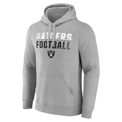Las Vegas Raiders Team Fade Out Fitted Pullover Hoodie