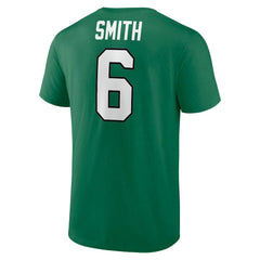 Philadelphia Eagles Fanatics DeVonta Smith Alternate Icon Player Name & Number T-Shirt