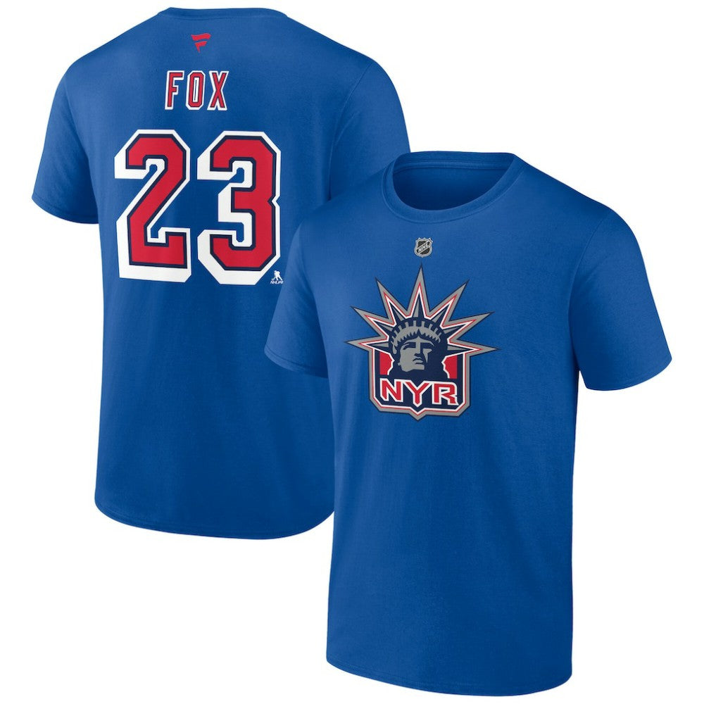 Adam Fox New York Rangers Fanatics Special Edition 2.0 Name & Number T-Shirt Sale