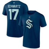 Jaden Schwartz Seattle Kraken Fanatics Special Edition 2.0 Name & Number T-Shirt Discount