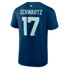 Jaden Schwartz Seattle Kraken Fanatics Special Edition 2.0 Name & Number T-Shirt Discount