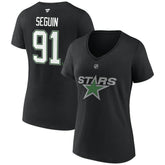 Tyler Seguin Dallas Stars Fanatics Women's Special Edition 2.0 Name & Number V-Neck T-Shirt On Sale