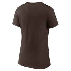 San Diego Padres Women's Official Logo V-Neck T-Shirt | MLB Near me