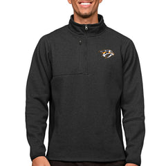 Nashville Predators Antigua Course Quarter-Zip Pullover Top Sale