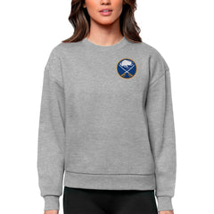 Buffalo Sabres Antigua Women's Victory Crewneck Pullover Sweatshirt Sale