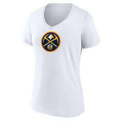 Denver Nuggets Women's Logo V-Neck T-Shirt sale For Sale