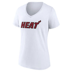 Miami Heat Women's Wordmark V-Neck T-Shirt Outlet