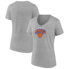 New York Knicks Women's Logo V-Neck T-Shirt New