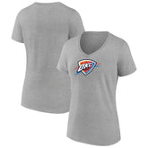 Oklahoma City Thunder Women's Logo V-Neck T-Shirt Outlet