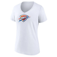 Oklahoma City Thunder Women's Logo V-Neck T-Shirt Discount