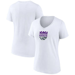 Sacramento Kings Women's Logo V-Neck T-Shirt sale Discount