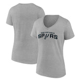 San Antonio Spurs Women's Wordmark V-Neck T-Shirt Discount