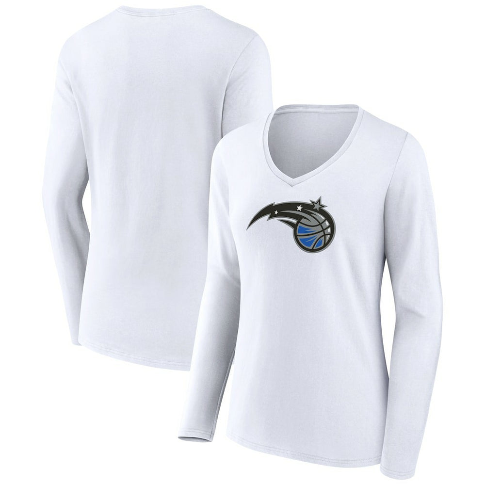 Orlando Magic Women's Logo Long Sleeve V-Neck T-Shirt Online