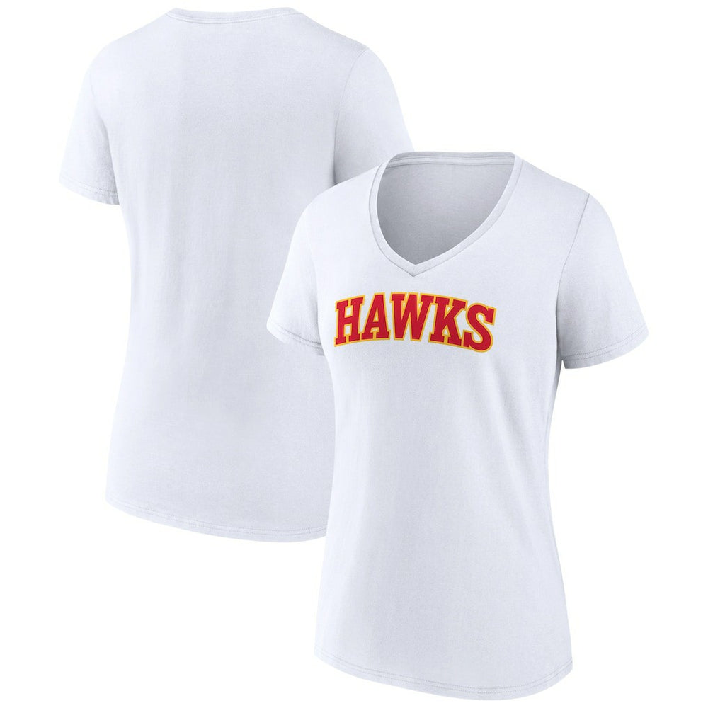 Atlanta Hawks Women's Wordmark V-Neck T-Shirt Online