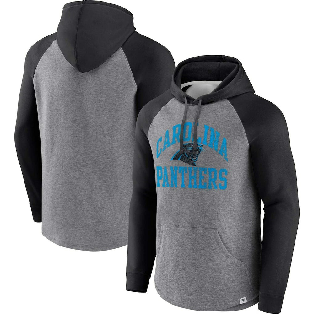 Carolina Panthers Fanatics Favorite Arch Raglan Pullover Hoodie
