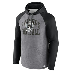 Las Vegas Raiders Fanatics Favorite Arch Raglan Pullover Hoodie