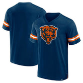 Chicago Bears Fanatics Jersey Tackle V-Neck T-Shirt