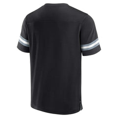 Las Vegas Raiders Fanatics Jersey Tackle V-Neck T-Shirt