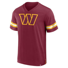 Washington Commanders Fanatics Jersey Tackle V-Neck T-Shirt