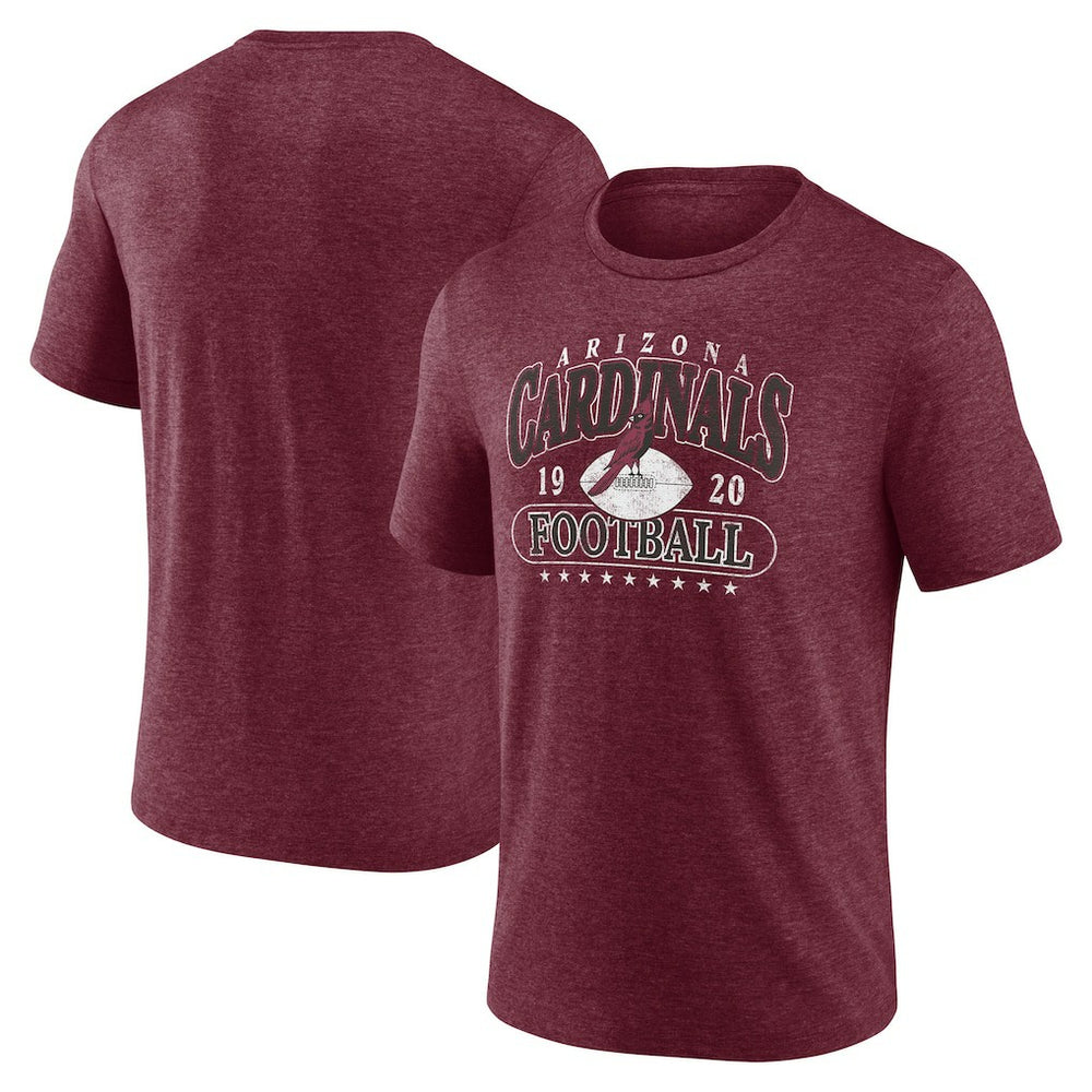 Arizona Cardinals Fanatics Retro Tri-Blend T-Shirt