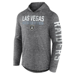 Las Vegas Raiders Fanatics Pill Stack Long Sleeve Hoodie T-Shirt