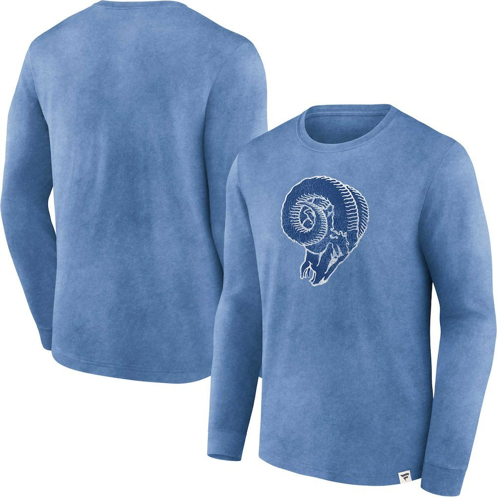 Los Angeles Rams Fanatics Washed Primary Long Sleeve T-Shirt